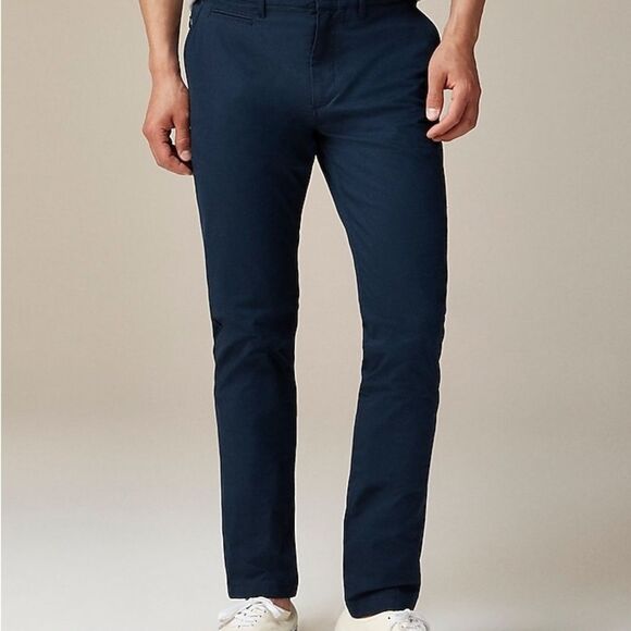 J.Crew Tech Pants Slim-fit Size 30/30 navy NWT in packaging - Picture 1 of 10